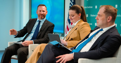 Olga Zykova speaks at Hudson Institute’s Central and Eastern Europe Strategy Summit about Ukraine’s economic resilience during wartime