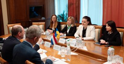 Ольга Зикова обговорила зі Спеціальним представником Нідерландів з питань співпраці з Україною Йоостом Кларенбейком фінансову підтримку України у 2026-2027 роках