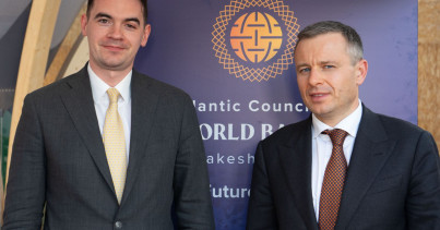У рамках Щорічних зборів МВФ та СБ, команда Мінфіну активно співпрацює з міжнародними партнерами для залучення необхідного фінансування на 2024 рік: Сергій Марченко для Atlantic Council
