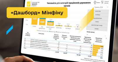 «Дашборд» Мінфіну: оновлено інформацію про чисельність та оплату праці держслужбовців за травень 2026 року